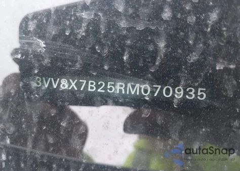 2024 Volkswagen Taos 1.5T S из США, поврежденный, VIN 3VV8X7B25RM070935